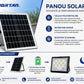 Proiector LED Solar JORTAN HONOR 600W cu Panou Solar si Telecomanda