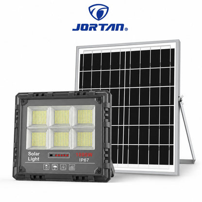 Proiector LED Solar JORTAN SV1000W cu Panou Solar si Telecomanda